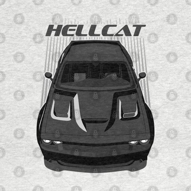 Challenger Hellcat - Black by V8social